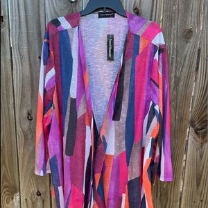 Ladies' 3X Travel Elements light weight colorful jacket. NWT. $118 value.